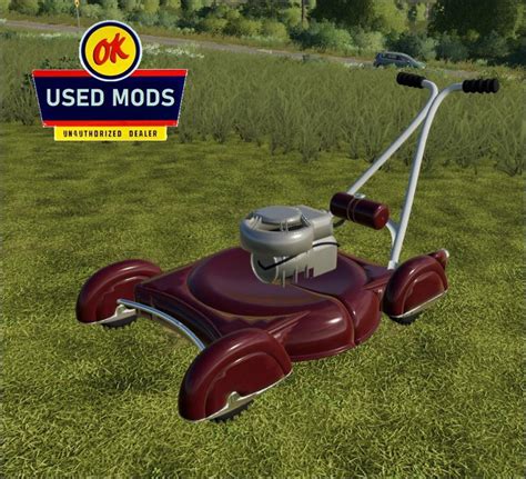 FS19 Vintage Push Mower V1 0 Farming Simulator 19 Mods Club