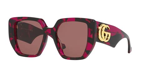 Gucci Gg0956s 54 Brown And Tortoise Black Sunglasses Sunglass Hut Usa
