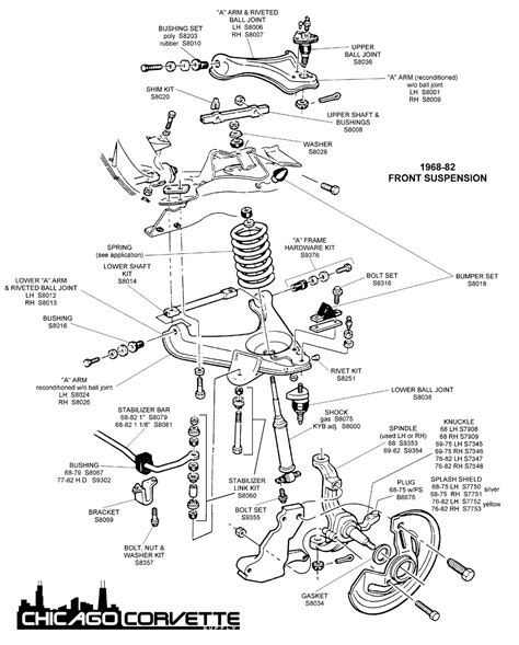 1970 Ford F100 Front Suspension Parts Diagram