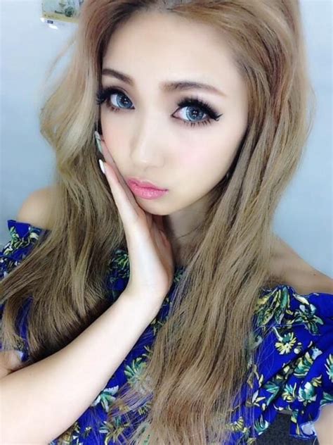 Manami Suzuki Pastel Goth Makeup Gyaru Makeup Asian Makeup Hair