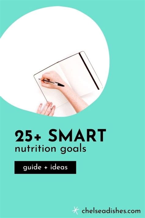 25 Nutrition Smart Goal Ideas Chelsea Dishes