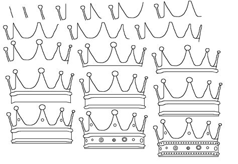 How To Draw A Crown Easy Step By Step Marian Nickjonasytu