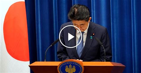 Japans Prime Minister Resigns Due To Illness The New York Times
