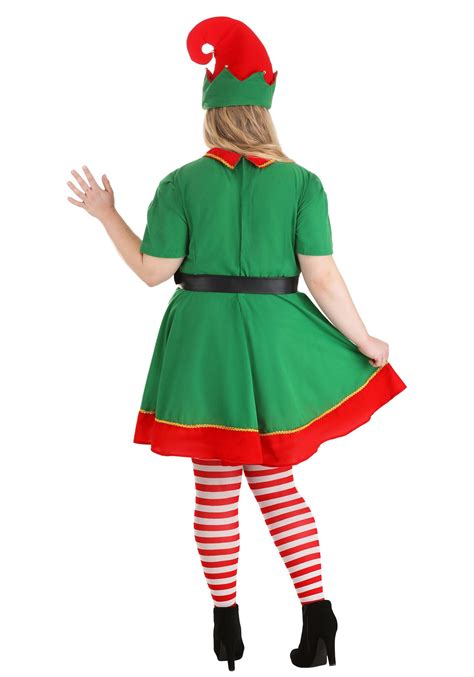 Plus Size Women S Holiday Elf Costume