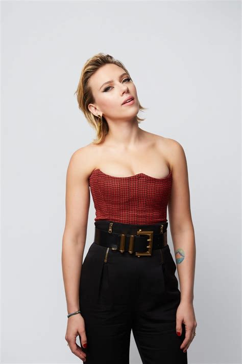 Scarlett Johansson 2018 Peoples Choice Awards Portrait • Celebmafia