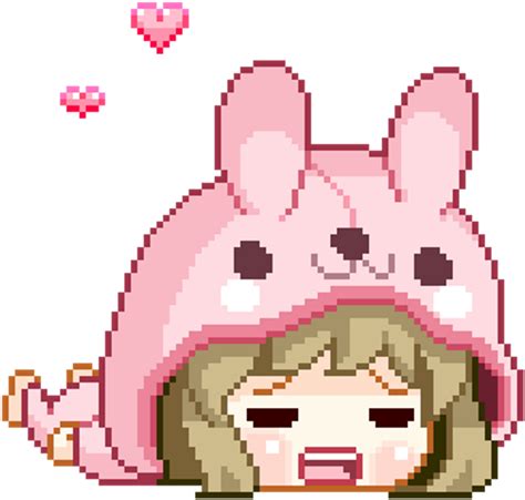 Cute Anime Pixel Art With Grid Pixel Art Grid Gallery