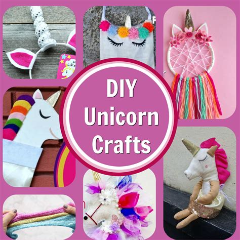 8 Easy And Adoreable Unicorn Craft Project Tutorials The Hybrid Chick