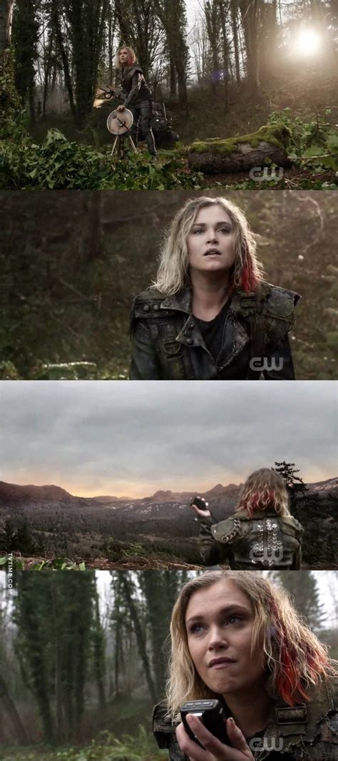 The 100 S04e13 Clarke She Tried To Contact Bellamy For 6 Years 6 Years ️ Serie Tv Cose