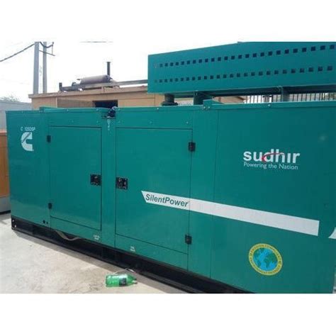 1500 kva cummins silent diesel generator at rs 12500000 set cummins dg sets in gurgaon id