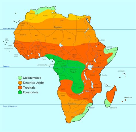 Africa Principales Caracteristicas Climas Y Mapas Del Continente Images