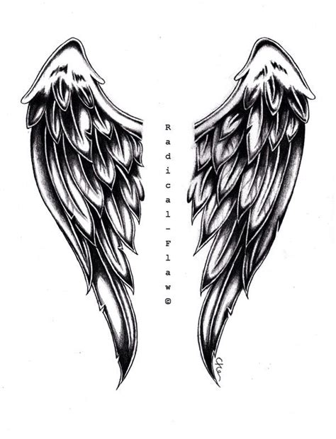 Pin By Darlene Wise On Tattoos Angel Wings Drawing Wings Drawing