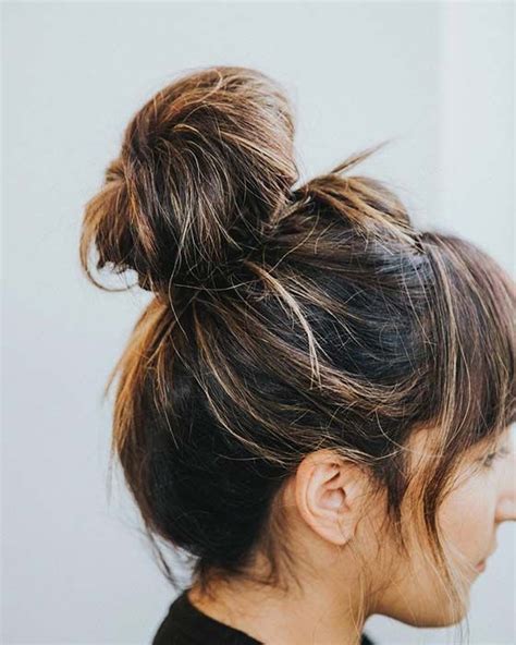 21 Cute And Easy Messy Bun Hairstyles Stayglam Messy Bun Hairstyles
