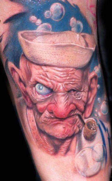 Badass Popeye Tattoo