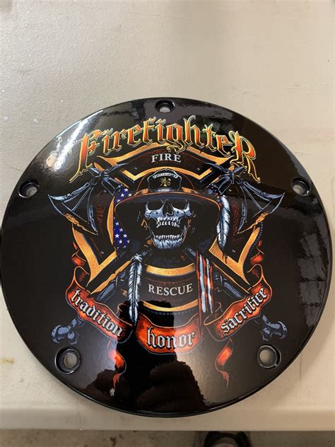 Harley Davidson Derby Cover Firefighter Tradition Honor