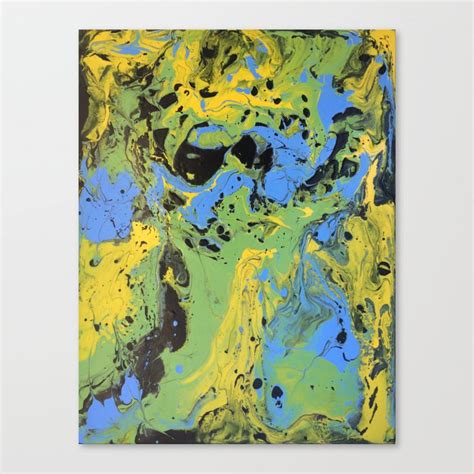 Original Acrylic Painting Poured Painting Abstract