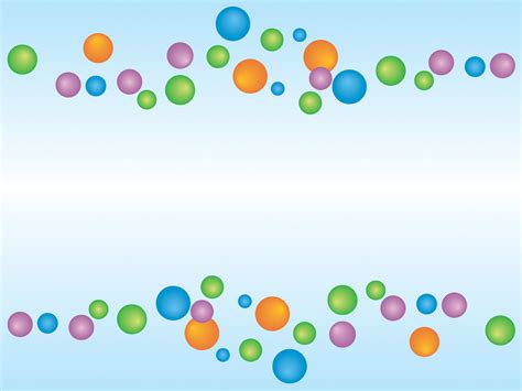 Colorful Bubbles Powerpoint Templates Arts Blue Free Ppt