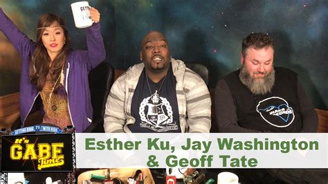 Post Sesh Interview W Esther Ku Jay Washington And Geoff Tate Getting