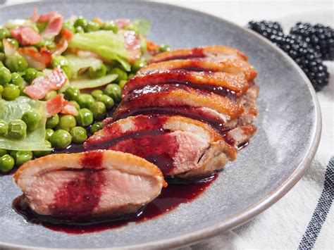 duck breast with blackberry sauce caroline s cooking
