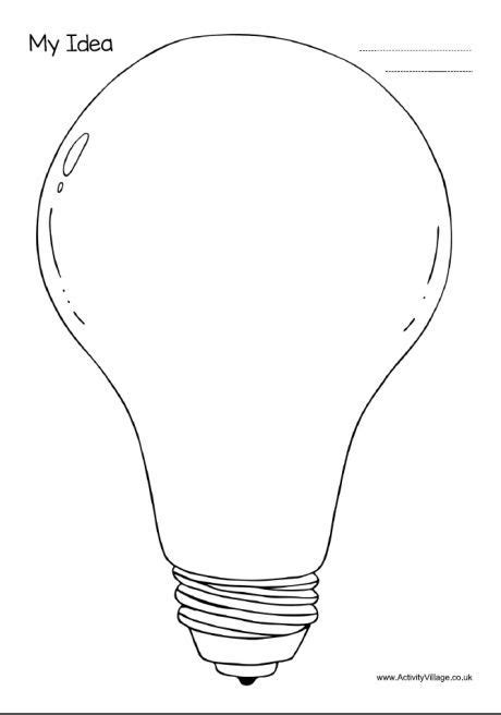 Light Bulb Worksheet