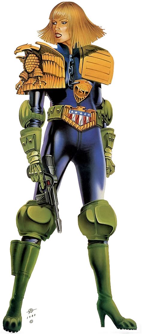 Judge Anderson Psi Division 2000ad Comics Judge Dredd Profile