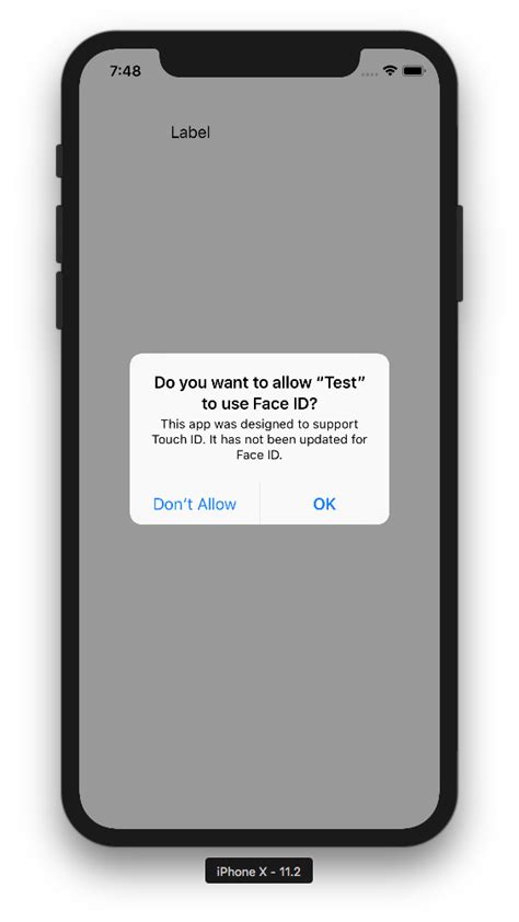 How To Check Whether The Faceid Has Been Disallowed By The User In Ios App