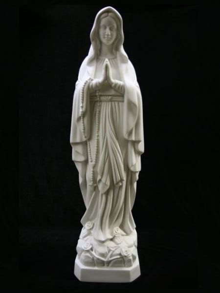 Our Lady Of La Vang Marble Statue Dsf C48