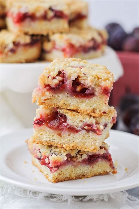 Maybe you would like to learn more about one of these? Plum Crumb Bars | Christmas food desserts, Dessert recipes ...