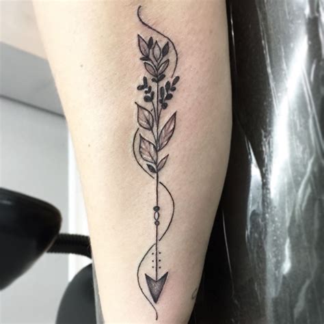 Ink N Thread Feather Tattoos Tattoos For Women Arrow Tattoos For Women