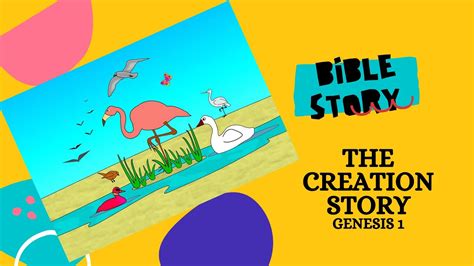The Creation Story Genesis Chapter 1 Bible Story For Kids Bible