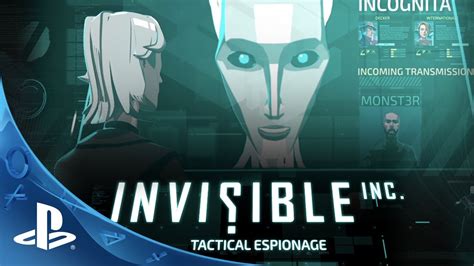 Invisible Inc Announce Trailer Ps4 Youtube