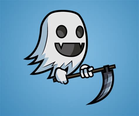 Artstation Cute Ghost 2d Character Sprite Game Assets