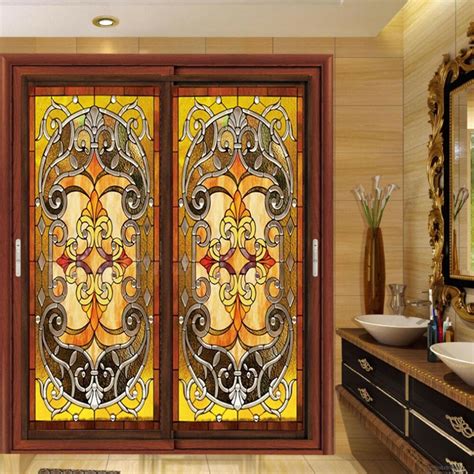 Try out the 20+ diy classroom decoration ideas which does not require huge budget to though classroom decor may not top the list of a teacher's priorities, it is still an important aspect of the. Static Cling Window Film Stained Glass Effect Door Closet ...