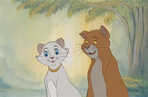 Animation Collection Original Production Animation Cels Of Duchess And Thomas Omalley From