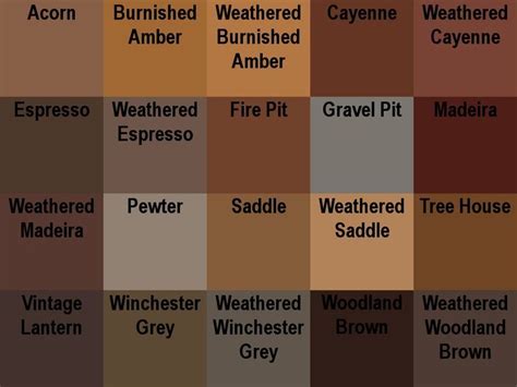 Related Image Color Names Chart Sepia Color Brown Color Names