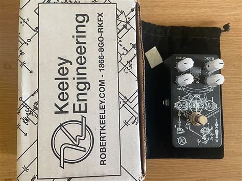 Keeley Gold Star Reverb Ducking Flanger And Distortion Reverb