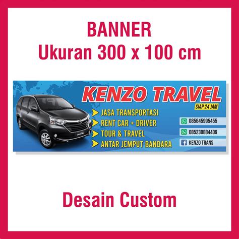 Jual Banner Usaha Toko Kios Travel Pusat Percetakan Banner