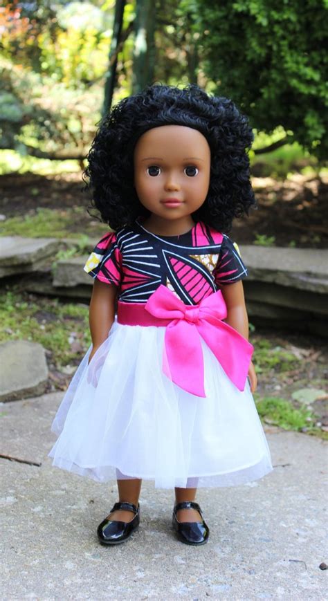 black doll 18 african american doll with medium brown etsy medium brown skin brown skin