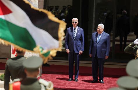 Abbas Portrays Bidens Visit As Successful Amid Public Criticism The
