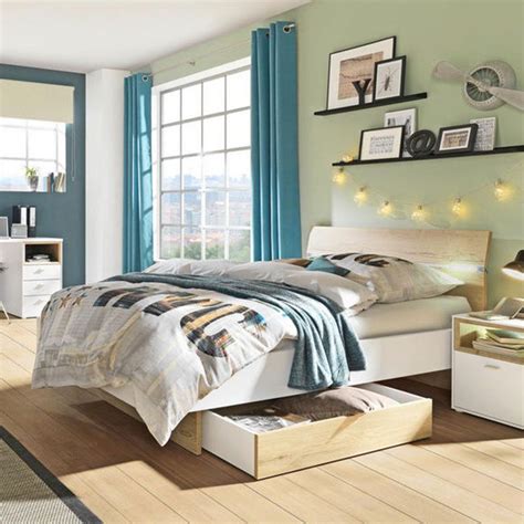 BETT 140/200 cm in Weiß, Eichefarben online kaufen XXXLutz ...