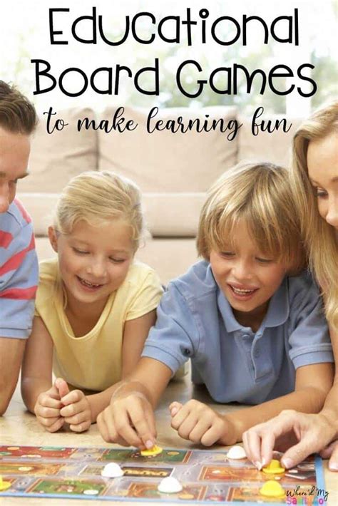 Educational Board Games For Your Homeschool To Make Learning Fun