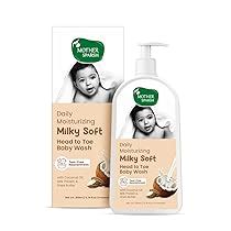 Mother Sparsh Milky Soft Head To Toe Baby Wash With Milk Protein Shea