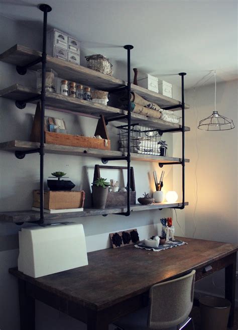 Industrial Shelves And Racks To Make For Your Home