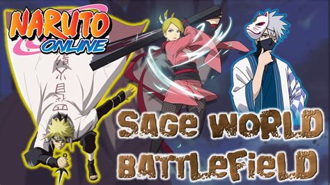 Naruto Online Sage Edo Minato And Sunny Kakashi Wind Main Style