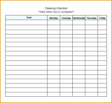 Use this warehouse assessment checklist template before you start your shift to identify if employees wear appropriate ppe, aware of the. Warehouse Cleaning Schedule Template Excel | Lera Mera