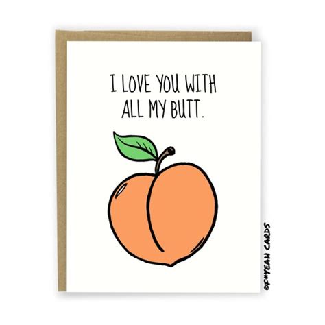 Funny Valentine Card Funny Love Card I Love You Etsy