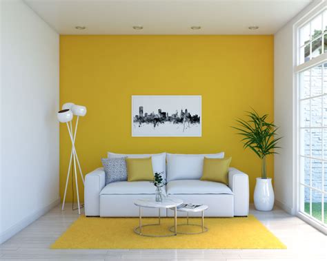 5 Chic Ideas To Decorate A Room With Yellow Walls