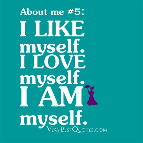 Used reflexively as the direct or indirect object of a verb or as the object of a preposition: Quotes about myself - We Need Fun