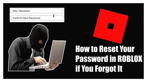 How To Resetchange Your Password In Roblox 2020 Youtube