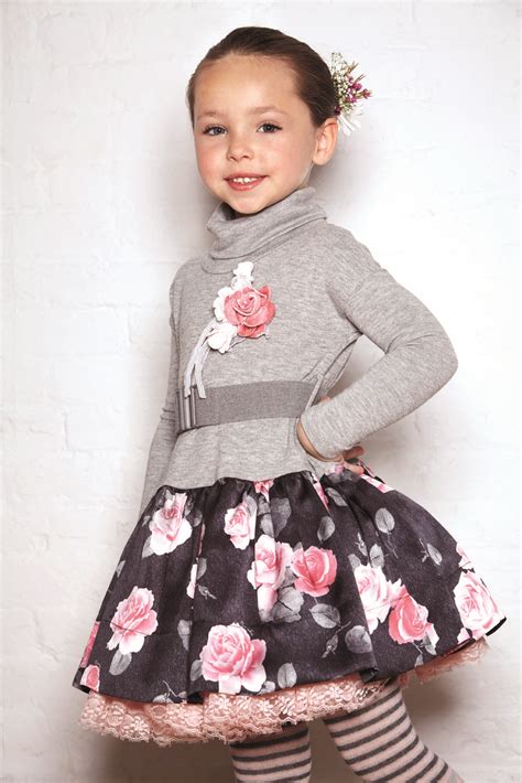 Monnalisa Autumnwinter 2013 Little Girl Fashion Girls Ruffle Dress
