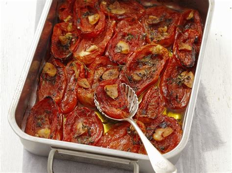 Tomaten Mit Knoblauch Im Ofen Gebacken Rezept EAT SMARTER